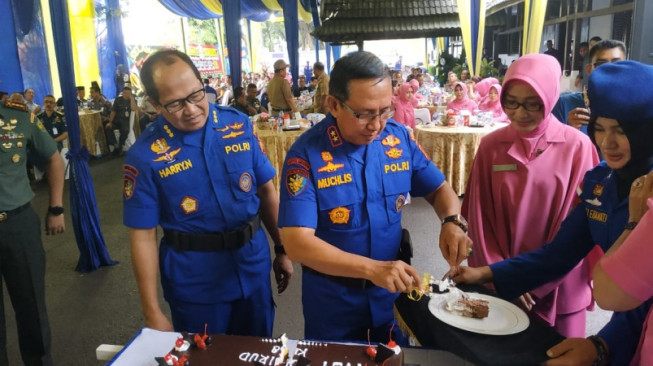 Polairud Polda Jambi Menerima Bantuan Kapal Patroli