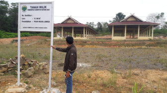 Pasar Tradisional Muara Jangga Belum Juga Difungsikan