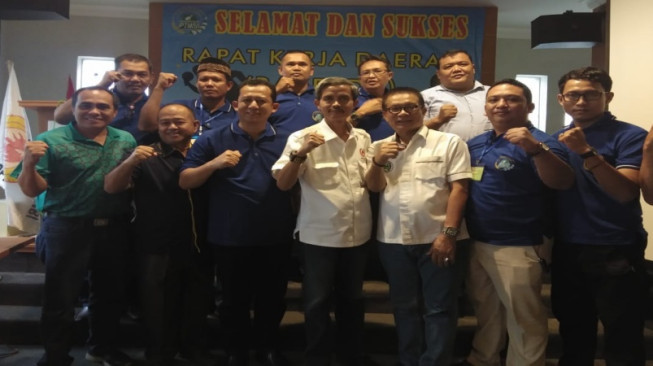 Wabup Muarojambi Pimpin Rakerda PTMSI Provinsi Jambi