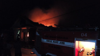 Satu Rumah di Mendalo Ludes Dilalap Sijago Merah