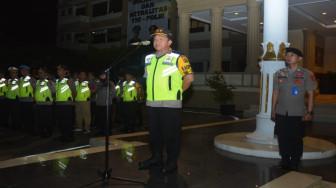 Kapolda Jambi Pimpin Apel Pengamanan Pergantian Tahun 2019