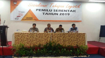 Logistik Pemilu 2019 Sebagian Sudah Sampai di Kabupaten/Kota