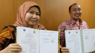 Pemkab Muarojambi Teken MoU dengan Dirjen Bina Produksi Kementerian Pertanian