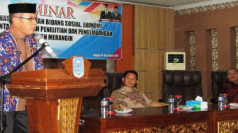 Pj Sekda Merangin Buka Seminar Hasil Penelitian