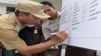 Wabup Tandatangani Deklarasi Zona Bebas Korupsi