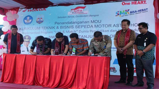 Pendidikan Vokasi Astra Honda Kini Hadir di Semua Provinsi Indonesia