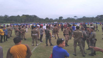 Polisi Belum Komentari Kericuhan Final Bupati Merangin Cup