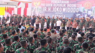 3.316 Babinsa se-Sumatera Terima Arahan dari Presiden Joko Widodo