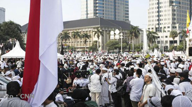Sumpah Reuni 212 Mengikuti Komando Habib Rizieq