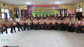 Puluhan Pembina Pramuka Mengikuti Kursus Mahir Dasar