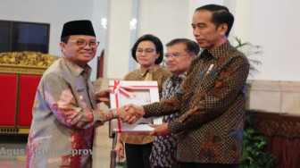 Plt Gubernur Jambi Terima DIPA 2019 dari Pemerintah Pusat