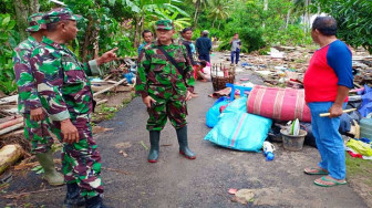 Kodam II/Sriwijaya Kerahkan Pasukan Bantu Korban Tsunami di Lampung