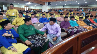Bupati Merangin Hadiri Paripurna HUT Provinsi Jambi