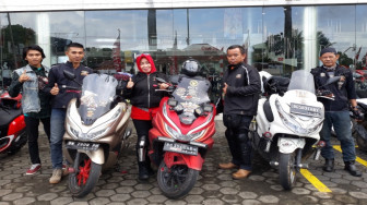 Touring ke Titik Nol Kilometer Indonesia Bersama Honda PCX 150, Irit Banget!
