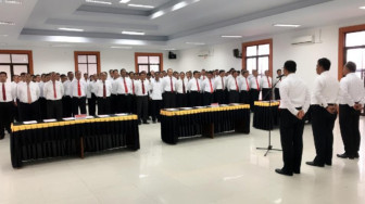 Jajaran Polda Tandatangani Komitmen Integritas