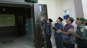 H Al Haris Resmikan Zona Bebas dari Korupsi