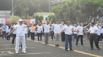 Sekda Ikuti Jalan Sehat BMKJ Jabodetabek