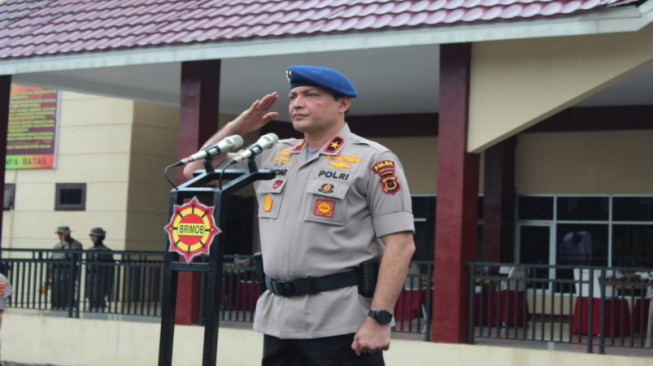 Polda Jambi Berangkatkan 100 Personil Ke Papua Amankan Freeport