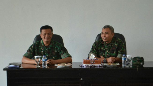 Jelang Sertijab Danrem, Korem 042/Gapu Terima Tim Verifikasi Kodam II/Swj