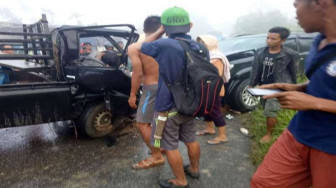 Kecelakaan Maut di Mersam, Sopir Pembawa Ikan Tewas