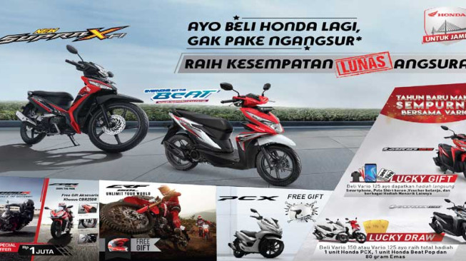 Beli Honda Lagi, Ga Pake Ngangsur