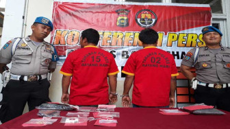 Satres Narkoba Bekuk Dua Pengguna Sabu