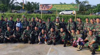 Danrem 042/ Gapu Pimpin Ekspedisi Garuda putih
