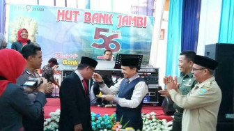 Adirozal Pimpin Apel HUT ke-56 Bank Jambi