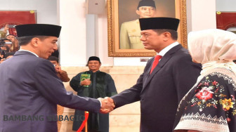 Sempat Tertunda, Presiden Jokowi Lantik Doni Monardo Jadi Kepala BNPB