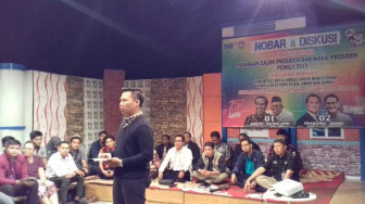 Kopipede Adakan Nobar Debat Capres dan Cawapres 2019