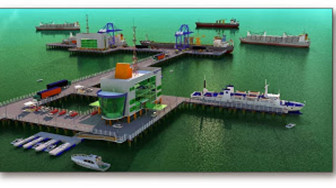 Pembangunan Pelabuhan Ujung Jabung Muara Sabak Dilanjutkan