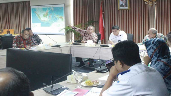 Rapat di Kemenko Kemaritiman, Ini Yang Disampaikan Bupati Safrial