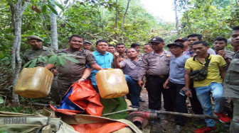 Razia PETI, Dua Unit Mesin Dompeng Dimusnahkan