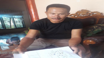 Desa Bukit Harapan Bangun Gedung Serbaguna