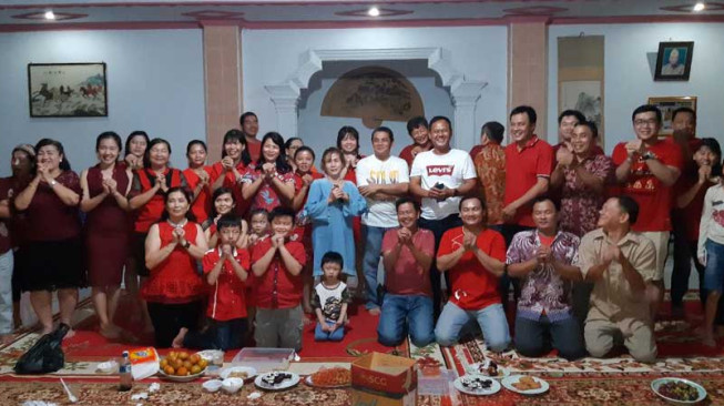 Keceriaan Warga Tionghoa Merangin Rayakan Cap Go Meh