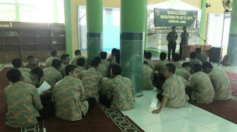 Ajenrem 042/Gapu Kampanyekan Penerimaan Prajurit TNI