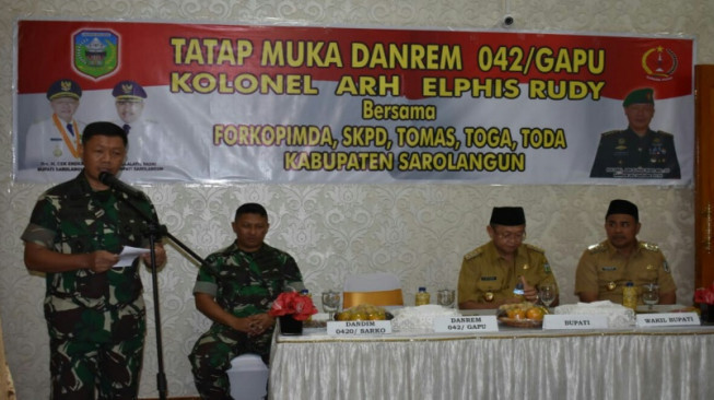 Danrem 042/Gapu : Sarolangun Kaya Potensi Sumber Daya Alam