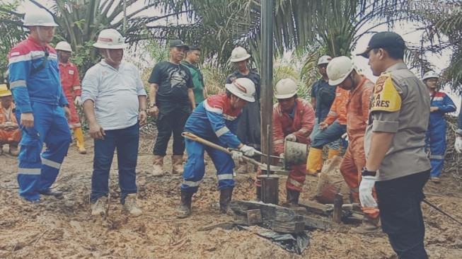 Pertamina EP Tutup 25 Sumur Minyak Ilegal di Kabupaten Batanghari