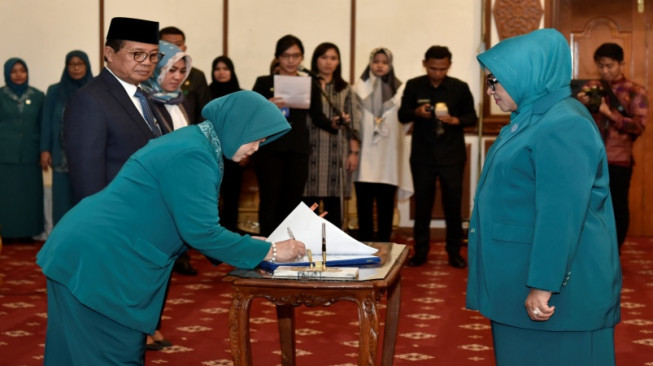Ketua PKK Pusat : Anggota PKK Harus Bekerja Sesuai Peraturan Pemerintah