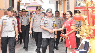 Kapolda Pantau Pengamanan Perayaan Tahun Baru Imlek