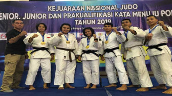 Atlet TNI AD Sabet 8 Medali Kejurnas Judo 2019
