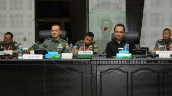 Kapenrem 042/Gapu Hadiri Rakernis Penerangan TNI AD