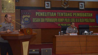 Puslitbang Mabes Polri Lakukan Penelitian Pembuatan Desain Rompi Polri di Polda Jambi