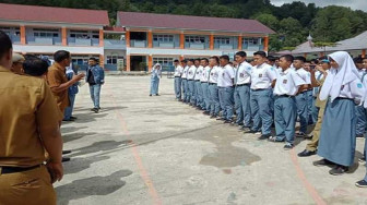 Dispora Sungai Penuh Jaring Calon Paskibraka 2019 ke Sekolah