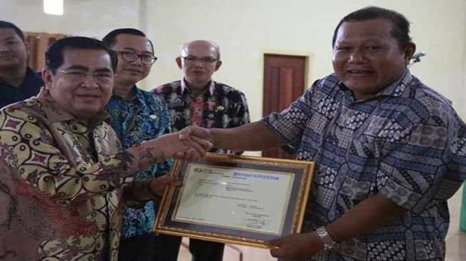 Walikota AJB Buka Sosialisasi BPJS Bagi Kades