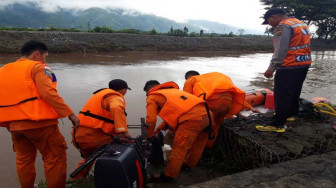 Hari Kedua Pencarian, Hafis Bocah yang Hanyut Belum Ditemukan