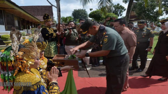 Bupati Sambut Kunker Danrem 042 Gapu Jambi