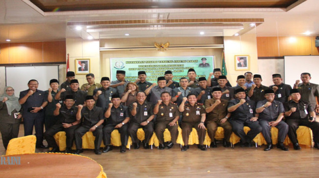 Pemkab Tanjab Barat dan Kejari Canangkan WBK dan WBBM