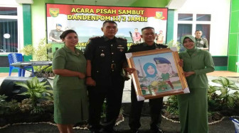 Uncok Anggiat Marasi Simanjuntak, Resmi Jabat Dandenpom II/2 Jambi