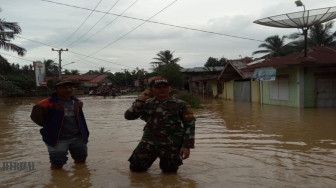 Ratusan Rumah di Tabir Raya Terendam Banjir